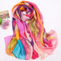 High quality print polyester scarf women soft chiffon hijab spring chiffon scarf wholesale